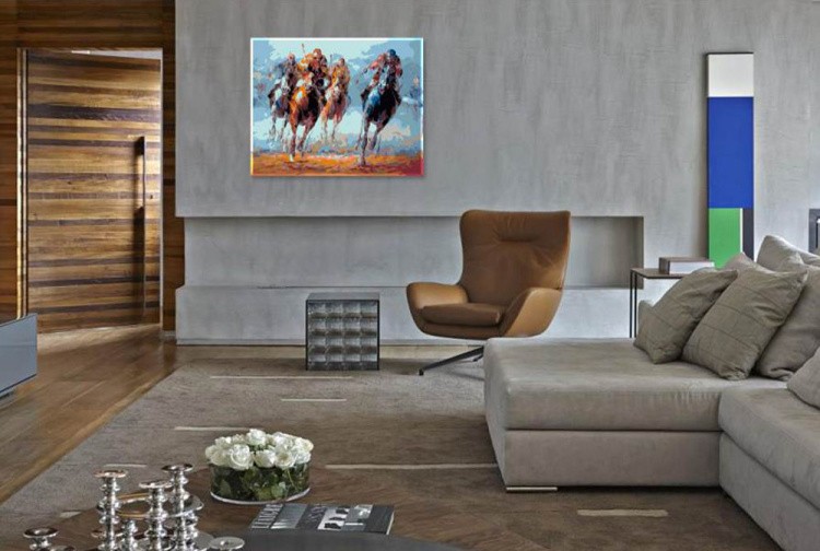 Картина по номерам «Игра в поло» — картинка 2