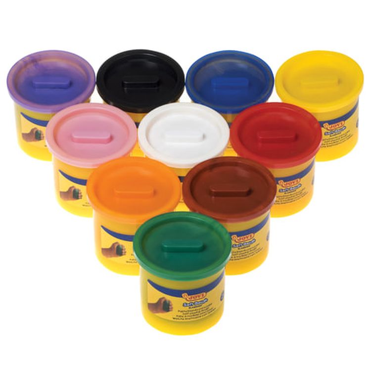 Пластилин на растительной основе «Blandiver» JOVI (Испания), 10 цветов, 1100 г — картинка 4