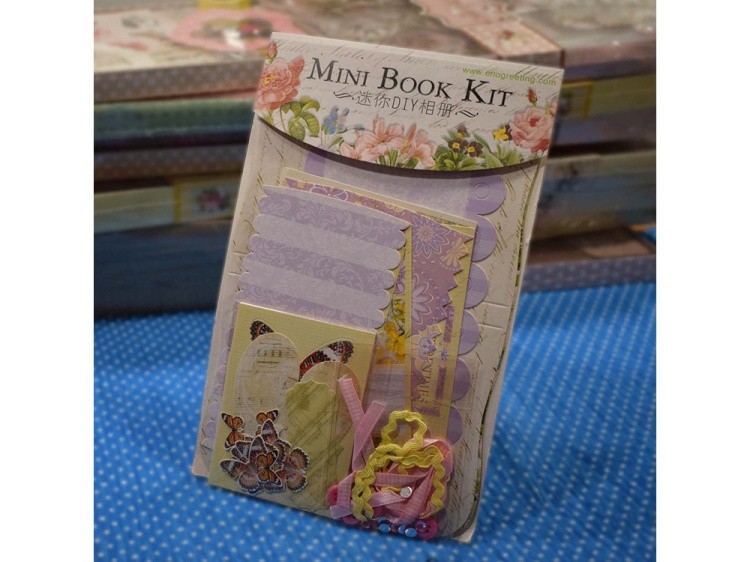 Набор для скрапбукинга «Цветы - Фотоальбом mini» — картинка 4