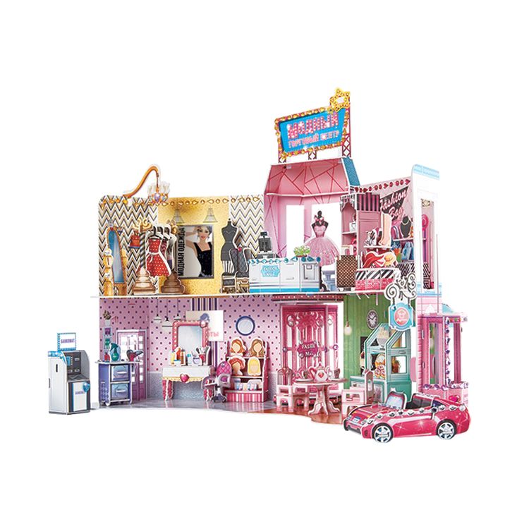 Сборная модель «Модный торговый центр», REZARK — картинка 2