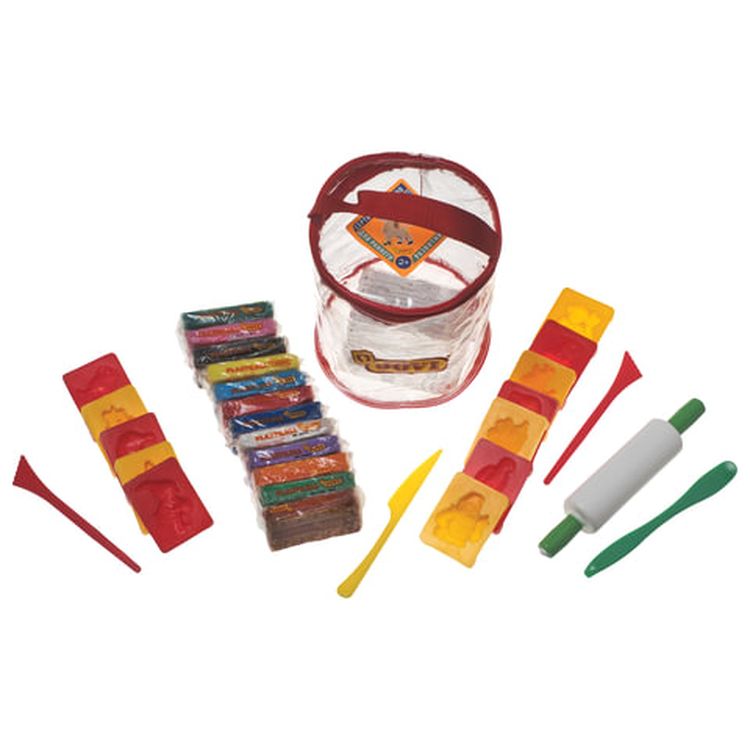 Пластилин JOVI (Испания), набор, 12 цветов, 600 г, 12 формочек, 3 стека, скалка — картинка 3