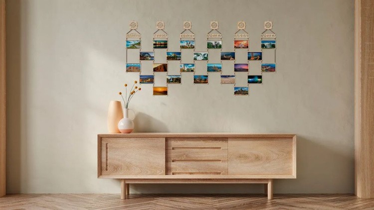 Деревянный пазл, двусторонний «Карта мира. Азия», Eco Wood Art — картинка 6