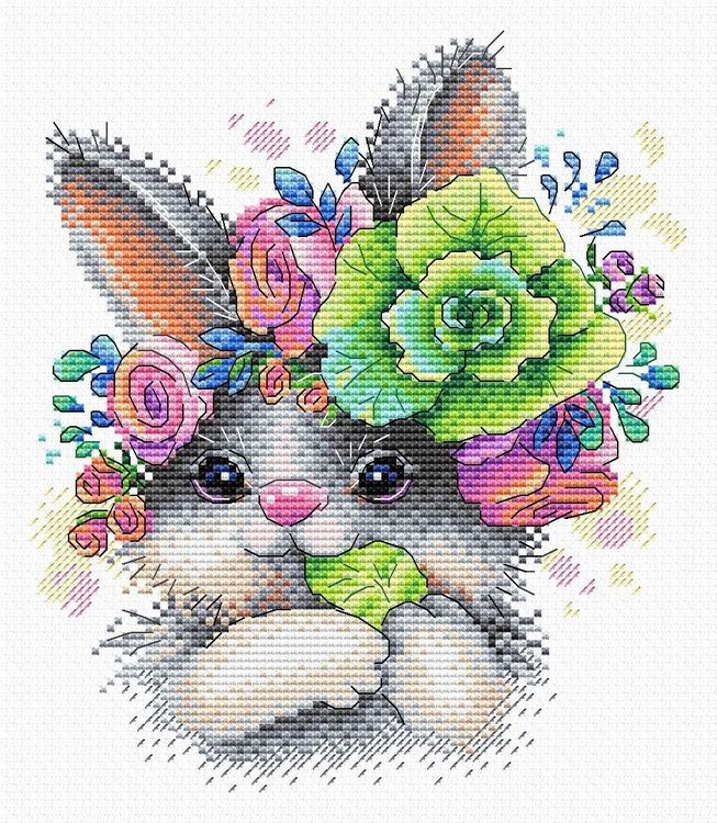 Набор для вышивания «Очаровательный кролик»