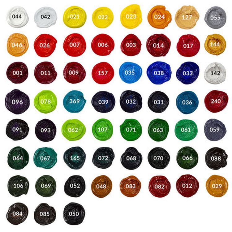 Краска масляная художественная BRAUBERG ART PREMIERE 170 мл, проф. серия, белила цинковые — картинка 5