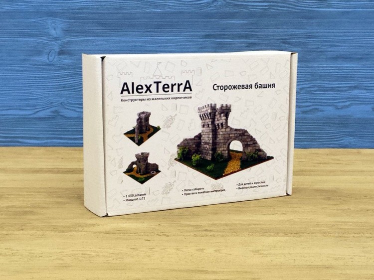 Конструктор из кирпичиков «Сторожевая башня» (со светом) — картинка 8