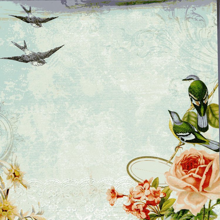 Набор бумаги «Вальс цветов» — картинка 21