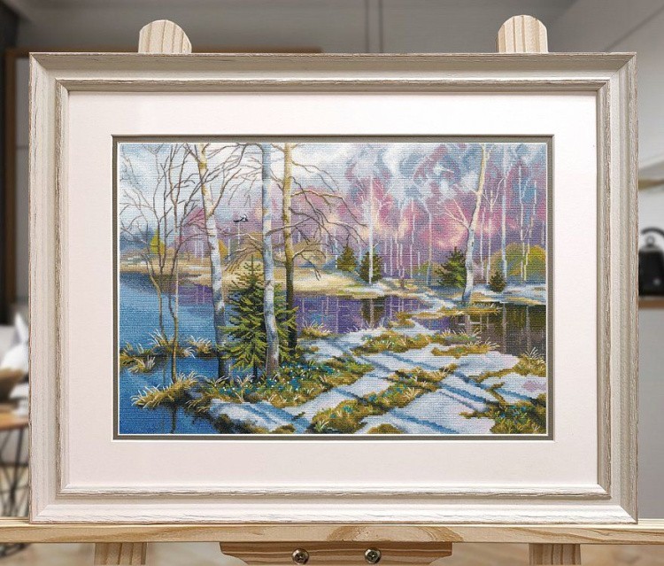 Набор для вышивания «Позади зима. Первоцветы» — картинка 2