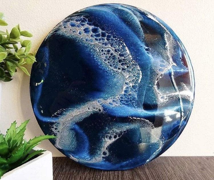 Набор для создания картины эпоксидной смолой Resin Art colors №2, Art Blong — картинка 3