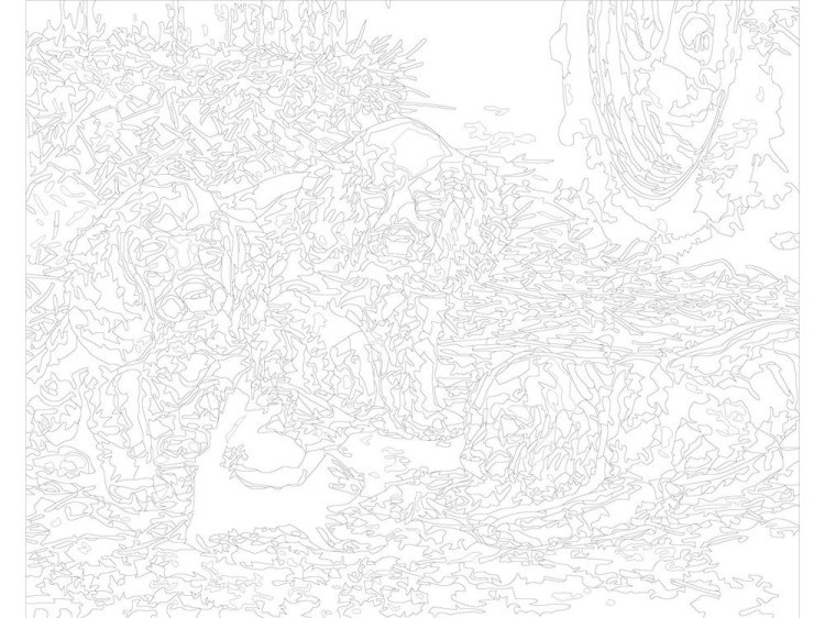 Картина по номерам «Знакомство» — картинка 3