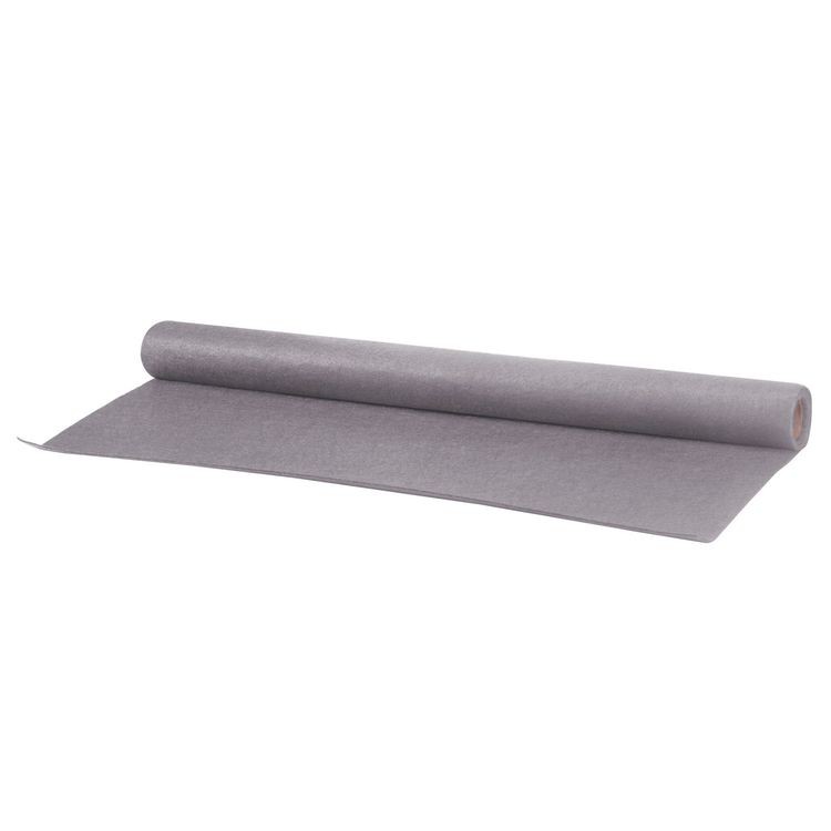 Цветной фетр для творчества в рулоне 500х700 мм, толщина 2 мм, серый, ОСТРОВ СОКРОВИЩ — картинка 2