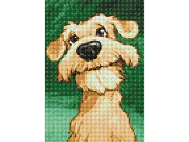 Алмазная вышивка «Деревенский пес» — картинка 3