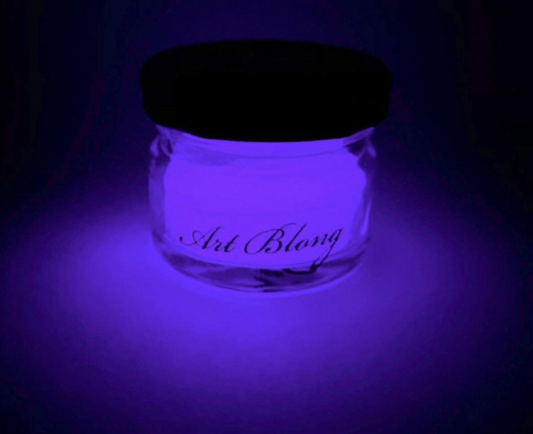 Люминофор №7 Фиолетовый (15 г) (светящийся порошок), Art Blong