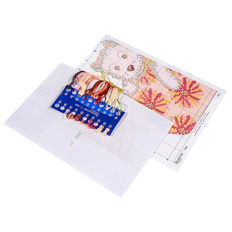 Набор для вышивания «Щенок в сумке» — картинка 2