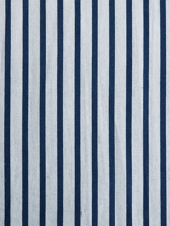 Ткань льняная, 3 м x 150 см, 140 г/м², цвет: белый, принт, TBY — картинка 2