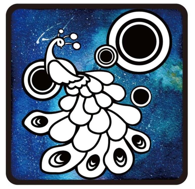 Аппликация цветной фольгой «Жар-птица» — картинка 2