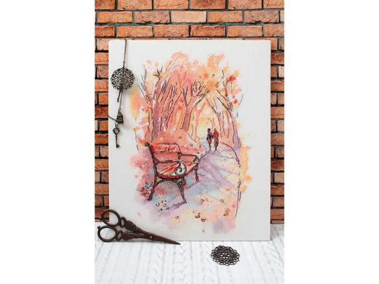 Набор для вышивания «Осенний променад» — картинка 4