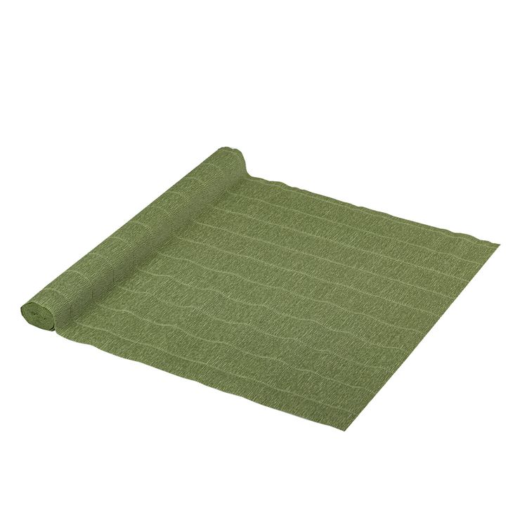 Бумага гофрированная Fiore 180 г/м2, зеленый шалфей (562), 50х250 см, Brauberg — картинка 2