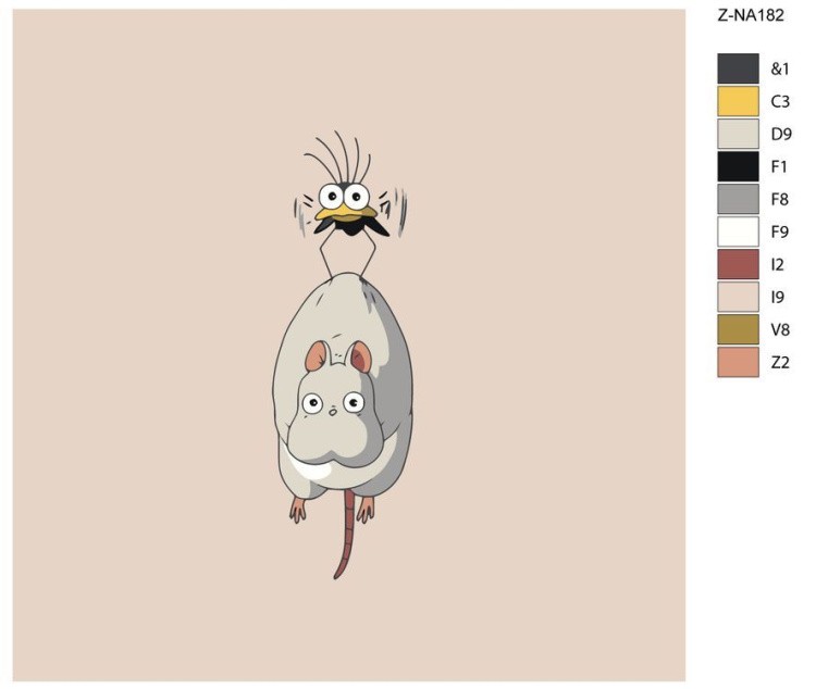 Картина по номерам «Унесенные призраками» — картинка 2