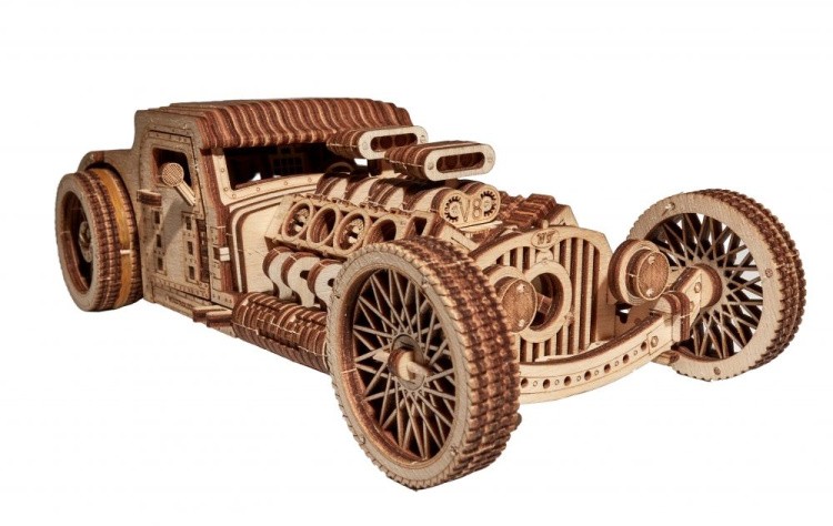 Конструктор из дерева «Хот Род», Wood Trick — картинка 2