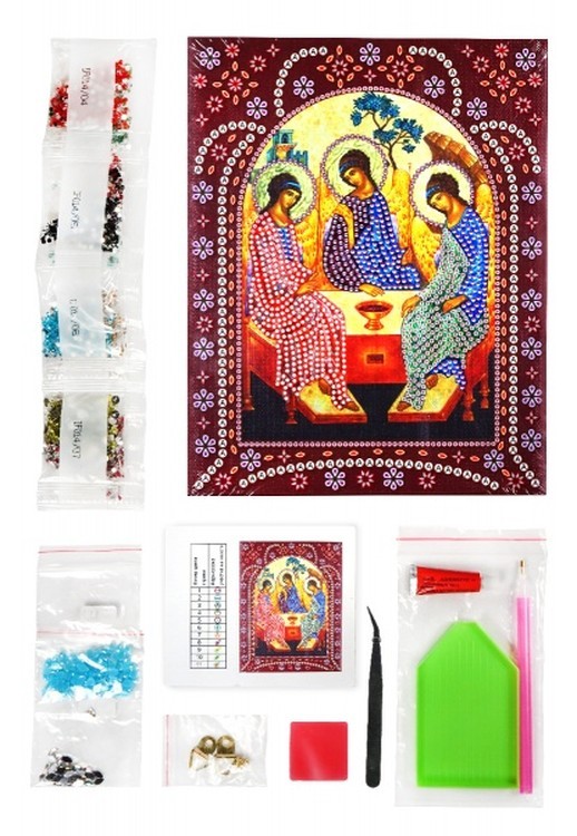 Алмазная вышивка 5D «Святая Троица» — картинка 2