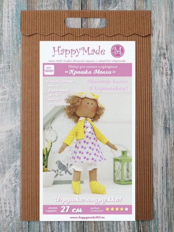 Набор для шитья и рукоделия «Крошка Молли» — картинка 2