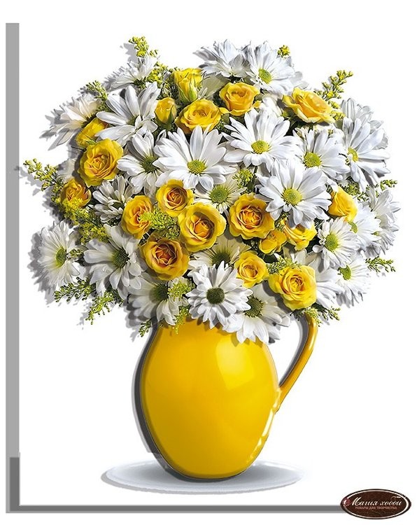 Набор папертоль «Солнечный букет» 28x20 см — картинка 2