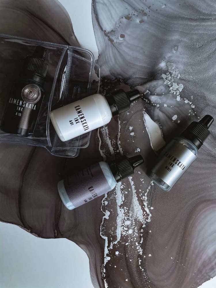 Набор для рисования алкогольными чернилами № 14, Kamenskaya Ink — картинка 2