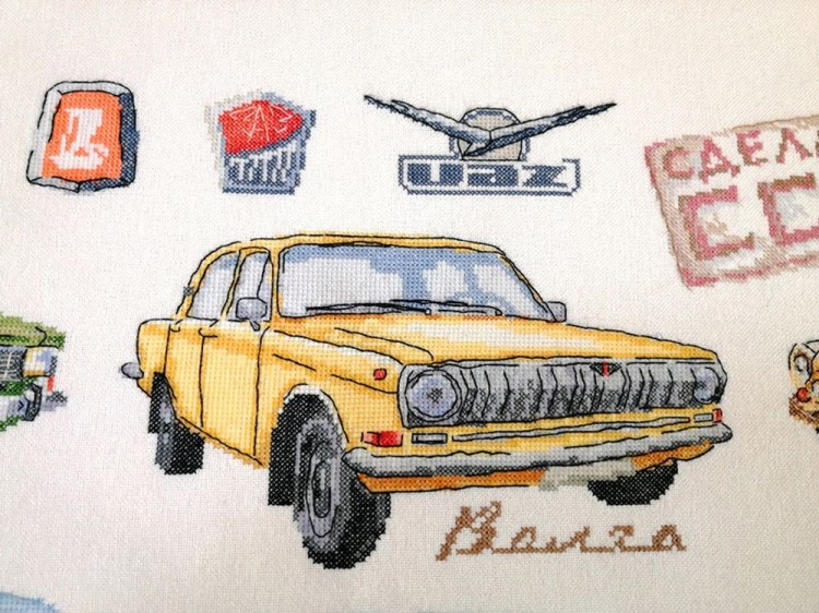 Набор для вышивания «Советский автопром» — картинка 2
