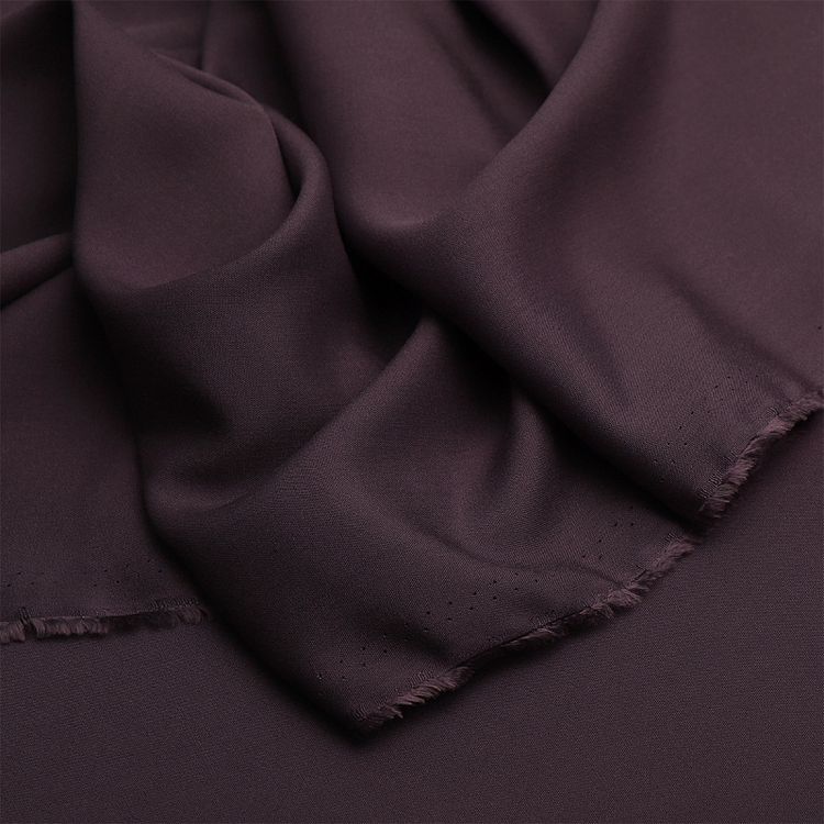 Ткань Штапель, матовая, 5 м, ширина 145 см, 110 г/м2, цвет: 10 фиолетовый, TBY — картинка 4