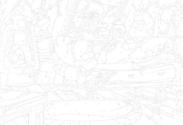 Картина по номерам «Gravity Falls Гравити Фолз: Мейбл и Диппер 3» — картинка 3