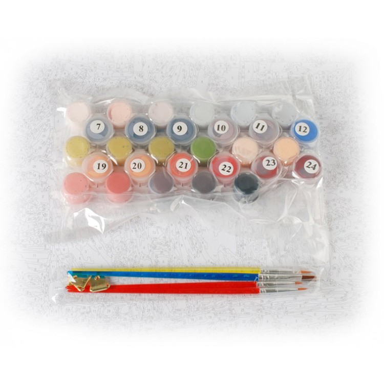 Картина по номерам «Франция. Бретань. Карантек» — картинка 3