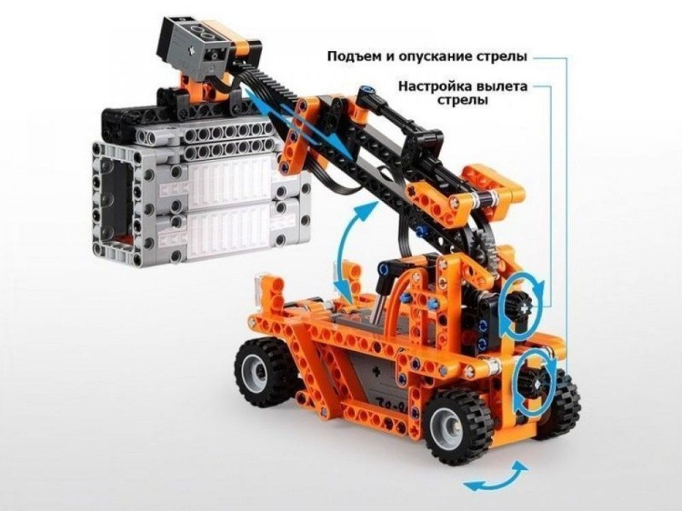 Конструктор CADA STEAM 10 в 1 механическая лаборатория - порт, 634 детали — картинка 3