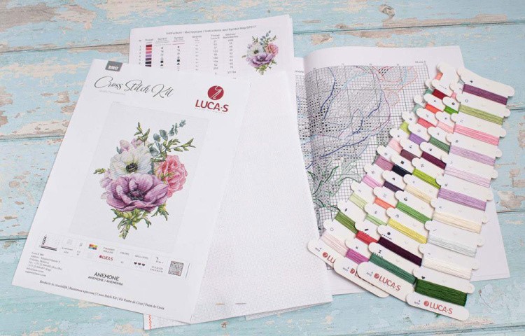 Набор для вышивания «Анемоны» — картинка 3