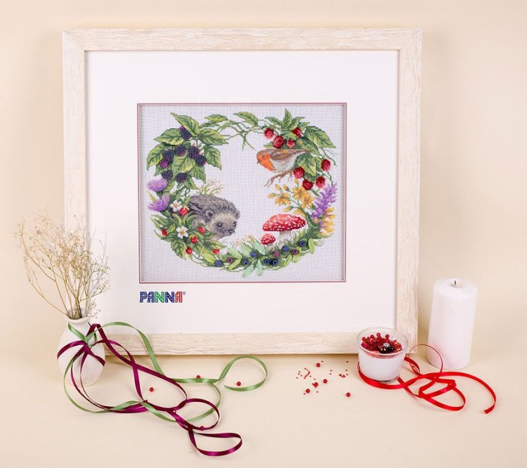 Набор для вышивания «Летний венок» — картинка 2