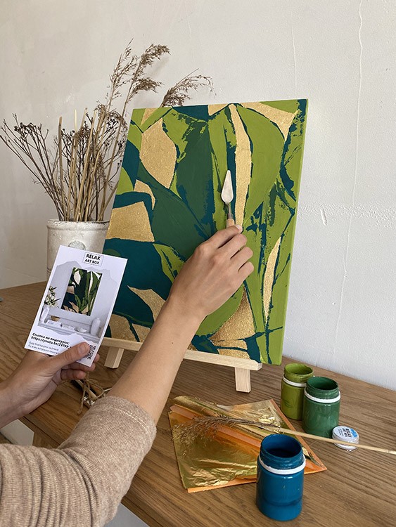 Набор для рисования с поталью «Тропики» — картинка 3