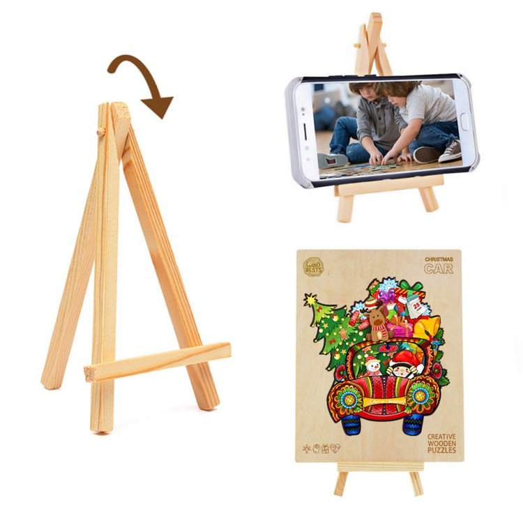 Деревянные пазлы «Новогодняя Машина M», Woodbests — картинка 6