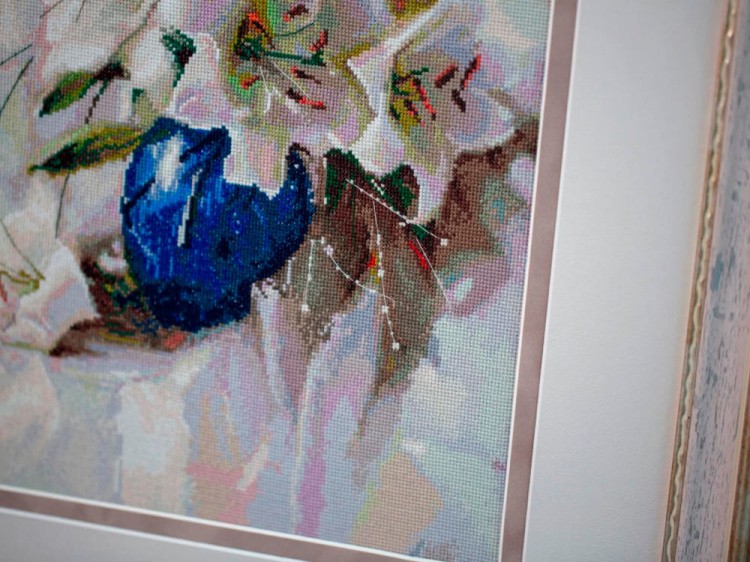 Набор для вышивания «Белые лилии» — картинка 4