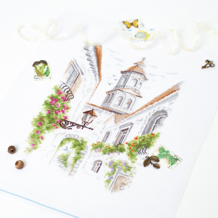 Набор для вышивания «По старым улочкам» — картинка 2