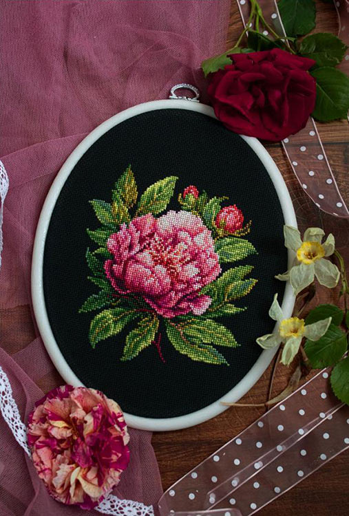 Набор для вышивания «Пион Peter Brand» — картинка 11