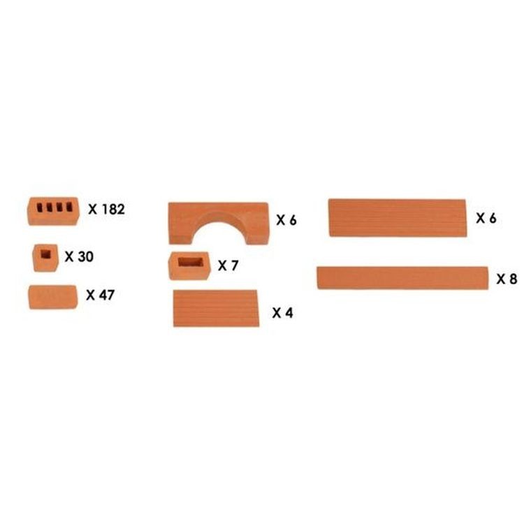 Конструктор из кирпичиков Brickmaster: «Садик» (288 дет) — картинка 3