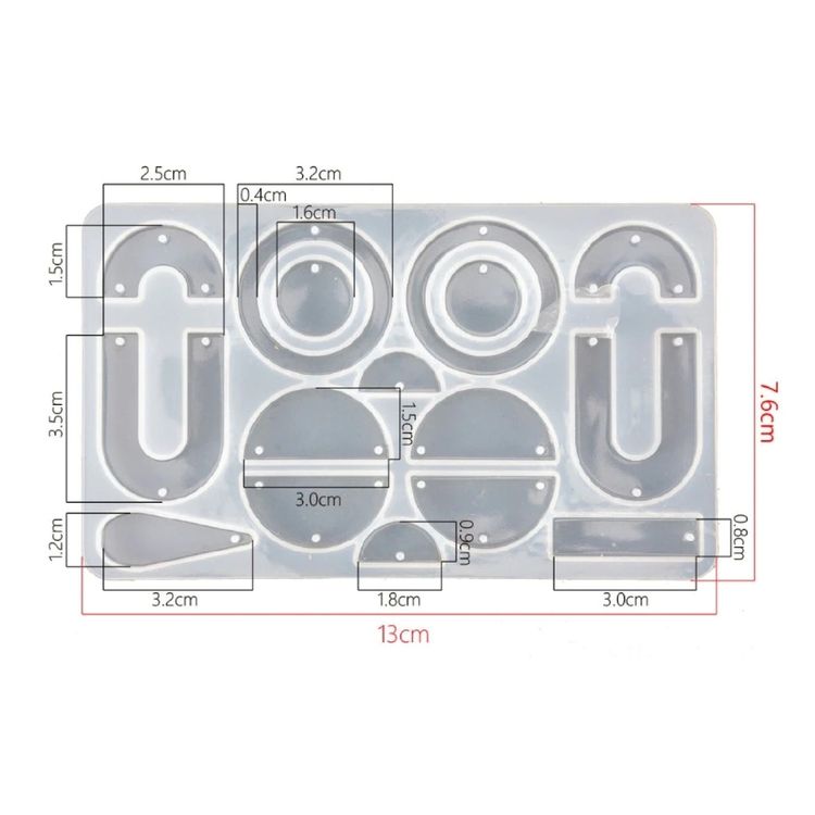 Набор для создания украшений из эпоксидной смолы «Серьги #1», FancyOn — картинка 5