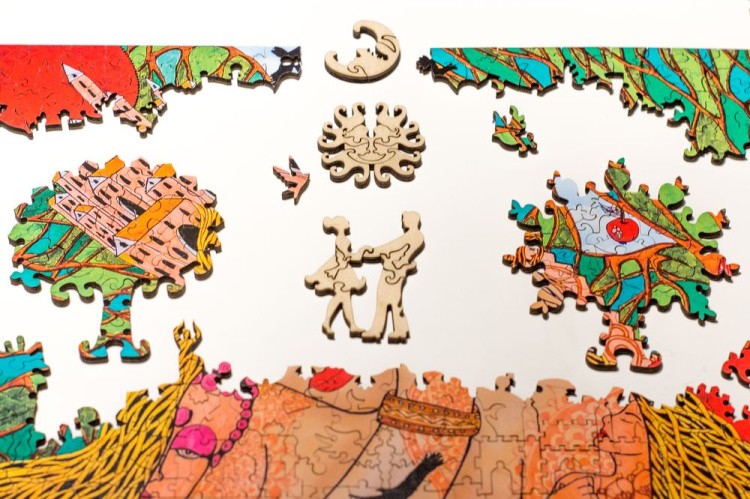 Деревянные пазлы DAVICI «Послание» — картинка 5