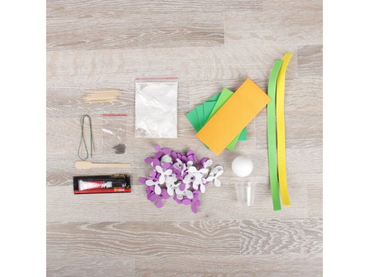 Набор для создания топиария «Крокусы» — картинка 2