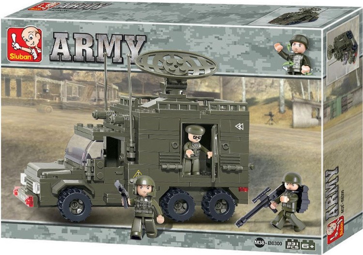 Конструктор «Сухопутные войска.Передвижной радар», 230 деталей — картинка 2