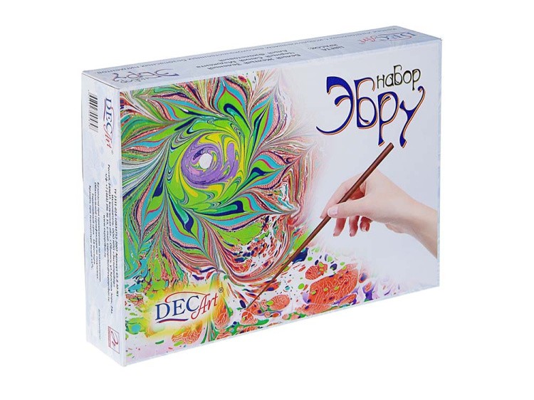Набор для эбру 8 цветов, DecArt® — картинка 7