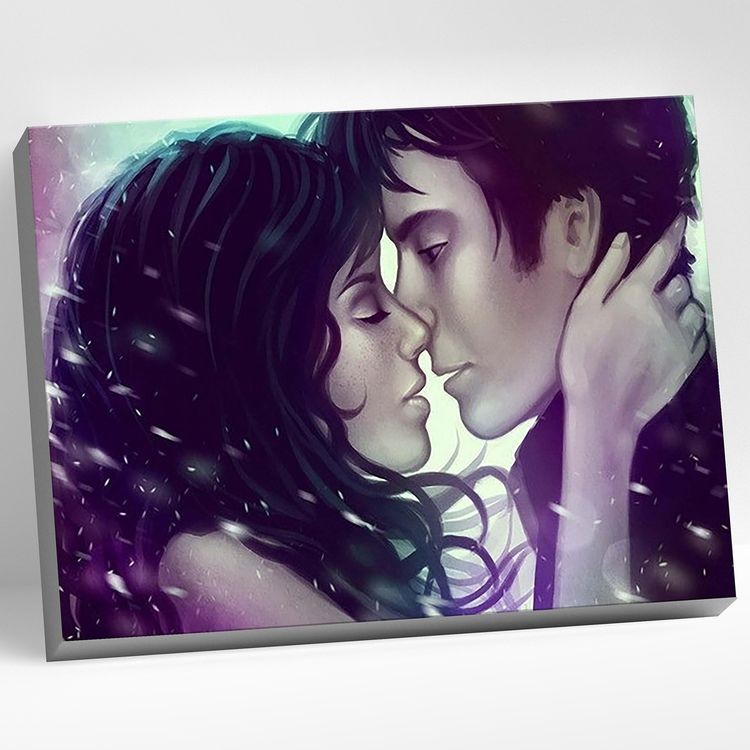 Картина по номерам «Поцелуй»