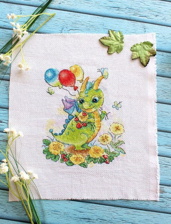 Набор для вышивания «На цветущем лугу» — картинка 3