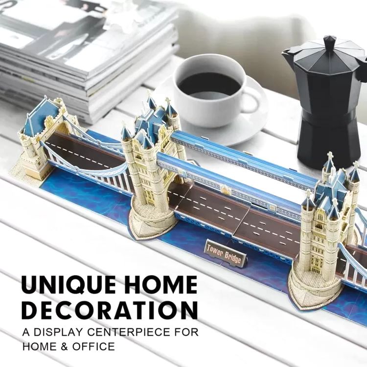 3D пазл CubicFun «National Geographic. Тауэрский мост» — картинка 7