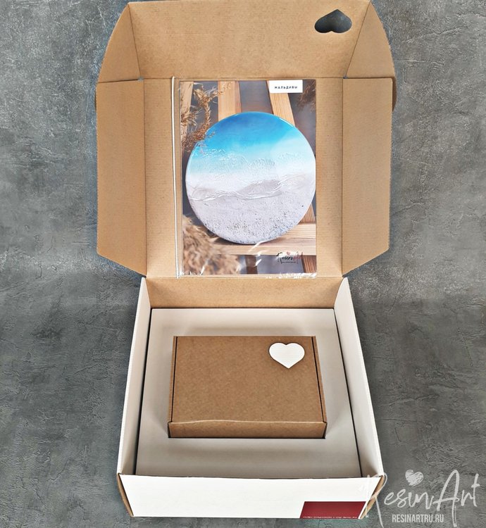 Мальдивы - Набор для рисования эпоксидной смолой (Море) — картинка 2