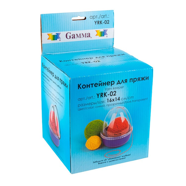Контейнер для пряжи, пластик, большой, Gamma — картинка 4
